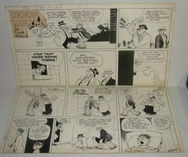 365: MOON MULLINS. ORIGINAL SUNDAY PAGE. | Weiss Auctions