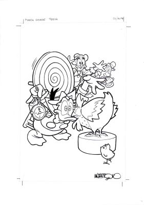 Corrado Mastantuono | Copertina per Egmont Finlandia 6/2014 | Tavole Originali