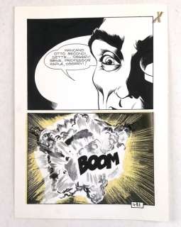 Gesebel n. 4 - Magnus - Tav. Origin. n. 21 "La Notte dei Pipistrelli" - Loose page - (1966) | Catawiki