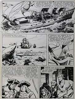 Falco Bianco - Onofrio Bramante - Tavola originale - Loose page