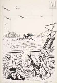 Lambil, Willy (Né En 1936) | Les Tuniques bleues. Les bleus de la marine. | Millon