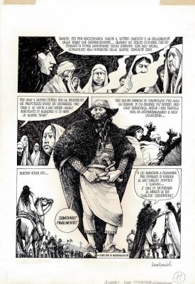 Anna Brandoli | La Strega p.19 | Tavole Originali