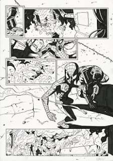 Spider-Man Vol 1 #202 (UK) - Original page by Andie Tong and Kris Justice - Size: 29,5 x 42 cm. - (2010)