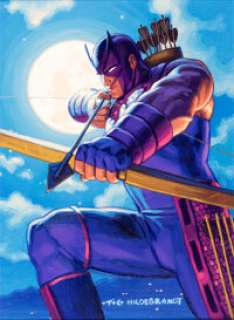 1994 Fleer Marvel Masterpieces - #49 Hawkeye - Original Trading Card Artwork by Greg and Tim Hildebrandt