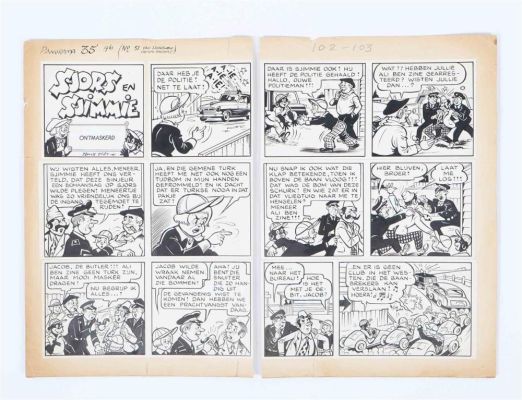 PIËT, FRANS (1905-1997). SJORS EN SJIMMIE. DE BAANBREKERS | Zwiggelaar Auctions
