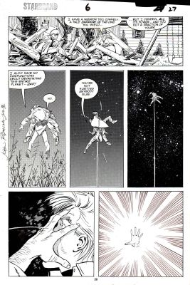 John Romita Jr. | Starbrand #5 p.30 | Tavole Originali