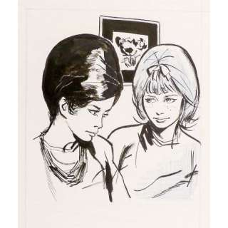 GIGI Fillette dessin original 7/4 | YakaBD