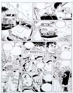 Meynet | Double M, planche n°43 Ã  l’encre de Chine et… | Banque Dessinée