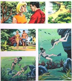 Bus, Bert - Originele pagina in kleur - Nancy Drew - (1967) | Catawiki