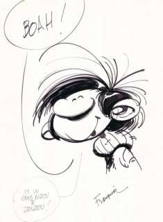 Franquin. Dessin original grand format ! | BDEnchères