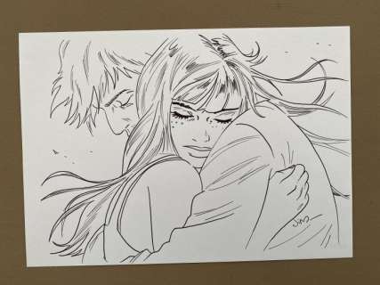 Jim - Dessin original Ã  l’encre - Une nuit Ã  Rome - Marie | Catawiki