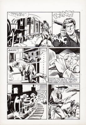 Leone Frollo | La Vedova Nera Episodio n.4 p.16 | Tavole Originali