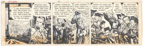 Milton Caniff | Caniff - Steve Canyon 9/14/1956 | Russ Cochran