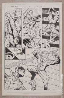 Original Art For Captain Gravity Issue 4, Page 20 by Keith Martin and Rober Quijano | mycomicshop.com