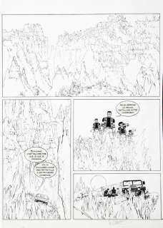 Vance | XIII,Â planche n°31 Ã  l’encre de Chine et Ã … | Banque Dessinée