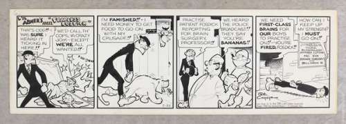 Original Art: Lil’ Abner Comic Stip, March 30, 1957 by Al Capp | mycomicshop.com