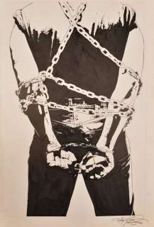 Bradstreet Tim | The Punisher - Planche originale de la couverture du Comics "The Punisher" MAX Comics, Issue 3, Part 3 "In the - (2004) | Catawiki