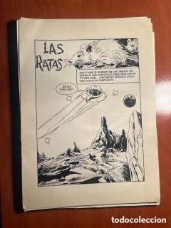 AVENTURAS DEL ESPACIO, MINI INFINITUM, ORIGINAL 33 PÁGINAS, LAS RATAS, (PRODUCCIONES EDITORIALES).