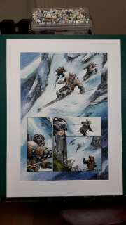 Jorg de Vos / Romano Molenaar | Jorg de Vos / Romano Molenaar - Originele pagina - Storm hommages - De poort naar Ellders - (2020) | Catawiki