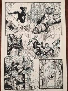 Stefano Caselli - AVENGERS #16 PAGE 10 (STEFANO CASELLI ART)