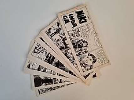 Bertrand Charlasse | Capitan Miki - 32x tavole originali, storia completa ’’Il ladro di cappelli’’ - Page volante | Catawiki