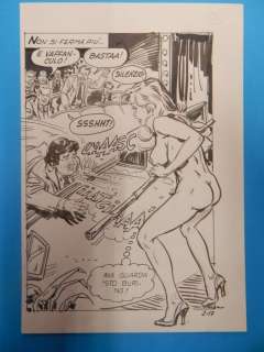 Stelio Fenzo-Altri | Erotismo Vintage - 52x Tavole Edifumetto Ediperiodici - Page volante - (1970/1990) | Catawiki