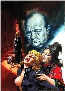 Nevio Zeccara (Studio Rosi) | Hessa n. 27 - Studio Rosi - Original Cover "L’incubo nero di Hessa" - Page volante - Exemplaire unique - (1971) | Catawiki