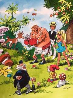 Dany | Dany - Dessin original couleur - Olivier Rameau | Catawiki