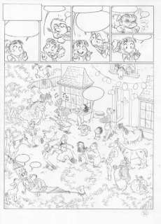 Stéfano Turconi | Camomille et les chevaux, Tome 5 (Une superbe balade), planche 32 | Galerie 9ème Art