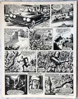 Kearon, Ted - Kearon, Ted - Originele pagina - Archie de man van Staal / Robot Archie - Archie and the Mole Man - (1964)