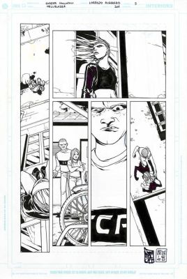 Giuseppe Camuncoli | “Cross Purpose” – Hellblazer #206 – tav.05 | Cart Gallery