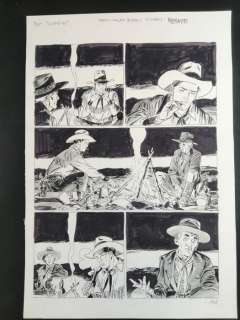 Bruno Brindisi | Tex - La Saga Di Coffin - Bruno Brindisi - Tavola Originale accompagnata da Studio Preliminare - Page volante - (2019) | Catawiki