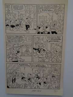 Giorgio Cavazzano | Topolino n. 1542 - Cavazzano - original page "Qui, Quo, Qua e le gioie del BMX" - Page volante | Catawiki