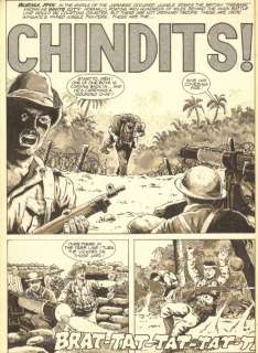 Wayne Vansant - Savage Tales #8 P.? - Chindits! Splash - 1986