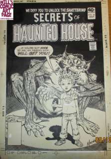 Marshall Rogers - secrets of haunted house 26 cover (dc, 1980)