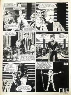 Attilio Micheluzzi | Attilio Micheluzzi - Tavola originale - Page volante | Catawiki