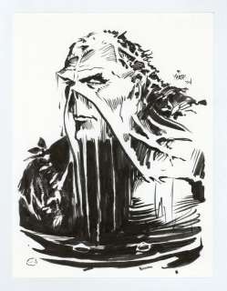 Swamp Thing Sketch by Thomas Yeates | mycomicshop.com