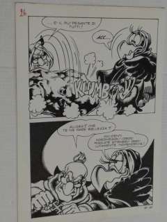 Magnus (Roberto Raviola) | Magnus, Compagnia della Forca n° 18 - Tavola Originale pag. 26 con lettering - Page volante - Exemplaire unique - (1977) | Catawiki