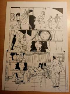 Gabriele Di Caro | G. Di Caro - Tavola originale n. 23 di "Les arcanes de la maison Fleury" - Page volante - Exemplaire unique - (2020) | Catawiki