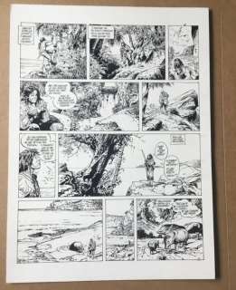 Drappier, Franz | Franz - Planche originale (p.8) - Compagnons de Fortune T1 - Juste une île... - Page volante - (2001) | Catawiki