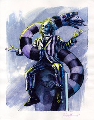 Proietti, Fernando | Beetlejuice – Michael Keaton | Cart Gallery