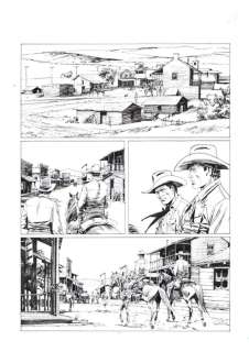 Lucio Filippucci | Tex n. 680 - 2x L.Filippucci - Tavola Originale "La Pista dei Forrester" - Page volante - Exemplaire unique - (2017) | Catawiki