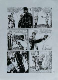 Roberto de Angelis | Nathan Never - Roberto De Angelis - Nathan Never n.100 pag.79 tavola originale 75 - Page volante - (1999) | Catawiki