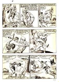 Essegesse | Grande Blek n. 33-12 - Tavola Originale EsseGesse - Page volante - EO - (1970) | Catawiki