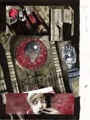 “Hellboy – the Monster of Nivola” – tav.09 | Cart Gallery