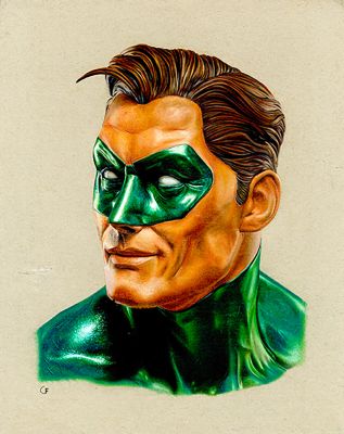 Coco, Francesco | “Green Lantern” – illustrazione | Cart Gallery