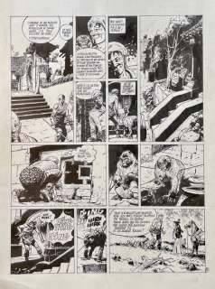 Franz (Franz Drappier) - Poupée D’ivoire / Lotusbloem | Franz (Franz Drappier) - Poupée d’Ivoire / Lotusbloem - Originele pagina (p.21) - Le Roi des singes / De apenkoning - (1995) | Catawiki