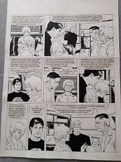 Vance, William / Jean Van Hamme - Vance, William - XIII - Planche originale (p.17) - XIII T17 - L‘or de Maximilien - Signée - Page volante - (2005)