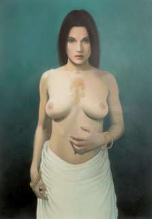 Ferronnière - Fées et déesses Acrylique sur papier pour cette illustration