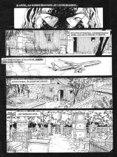 Planche originale 1 pour OMBRES Tome 5 par Lucien ROLLIN